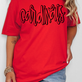 Cardinals Whisper DTF Print