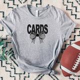 Cards Coquette Checker Bow DTF Print