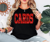 Cards Sequin Effect DTF Print