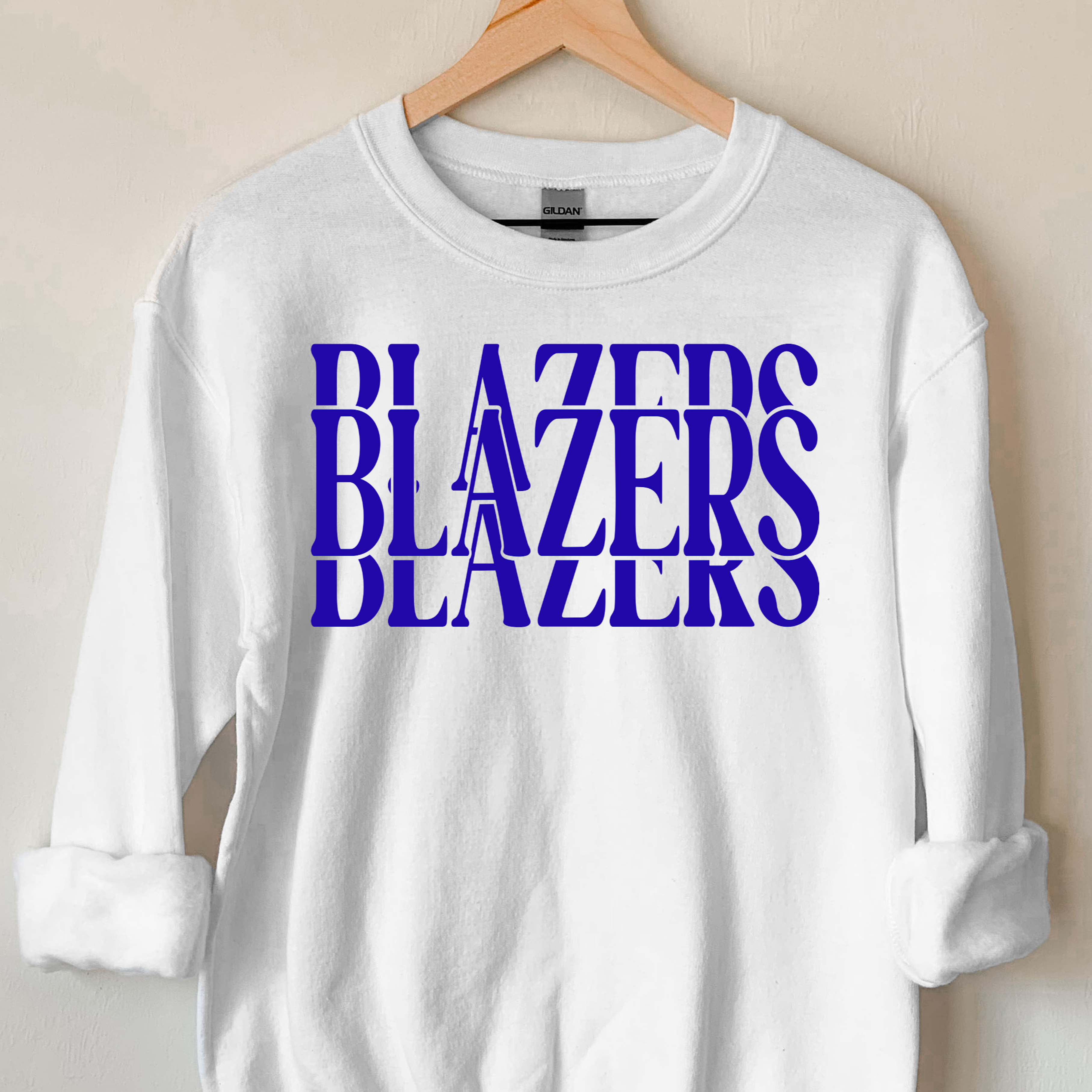 Blazers Casino DTF Print