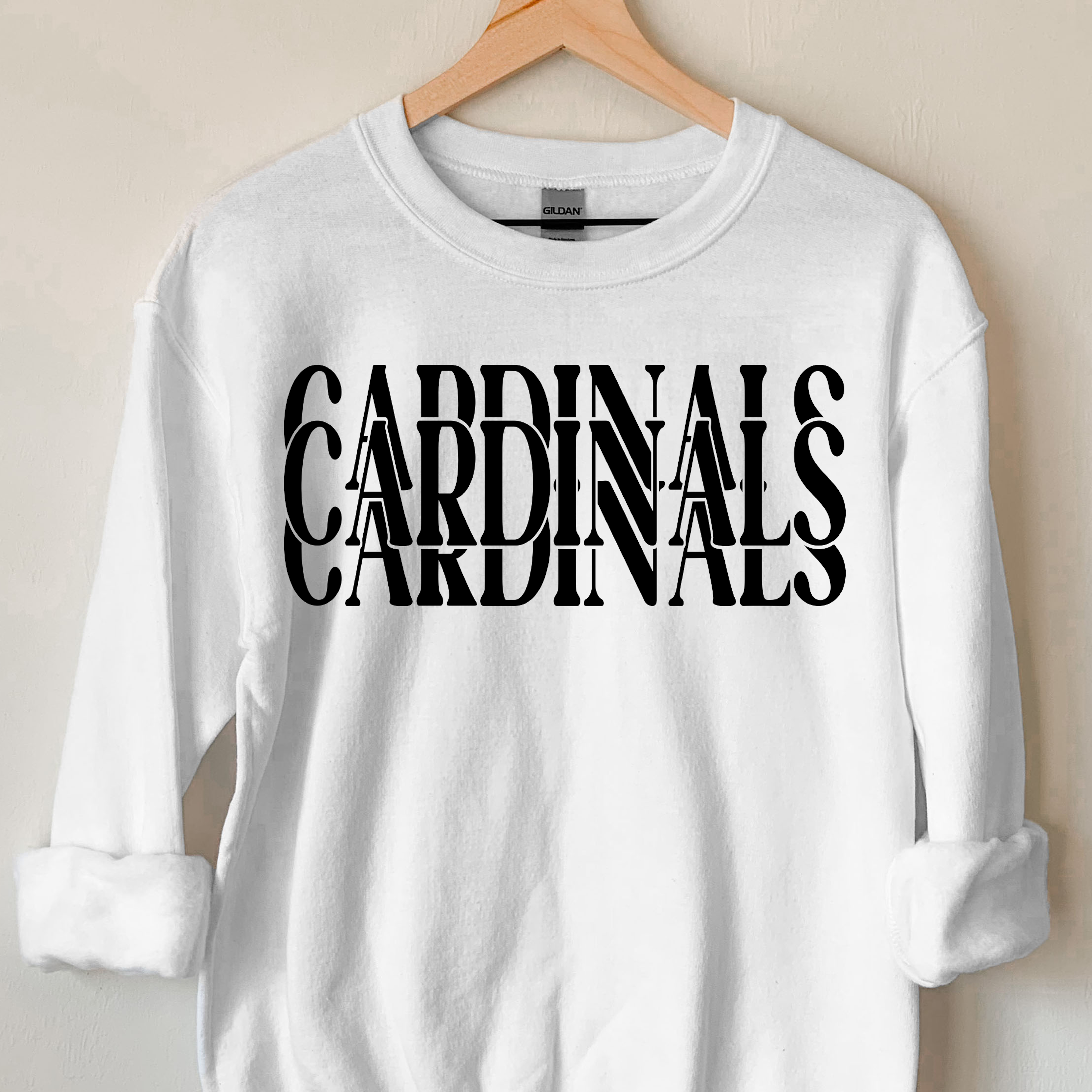 Cardinals Casino DTF Print