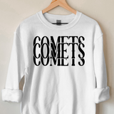 Comets Casino DTF Print