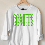 Comets Casino DTF Print