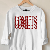 Comets Casino DTF Print