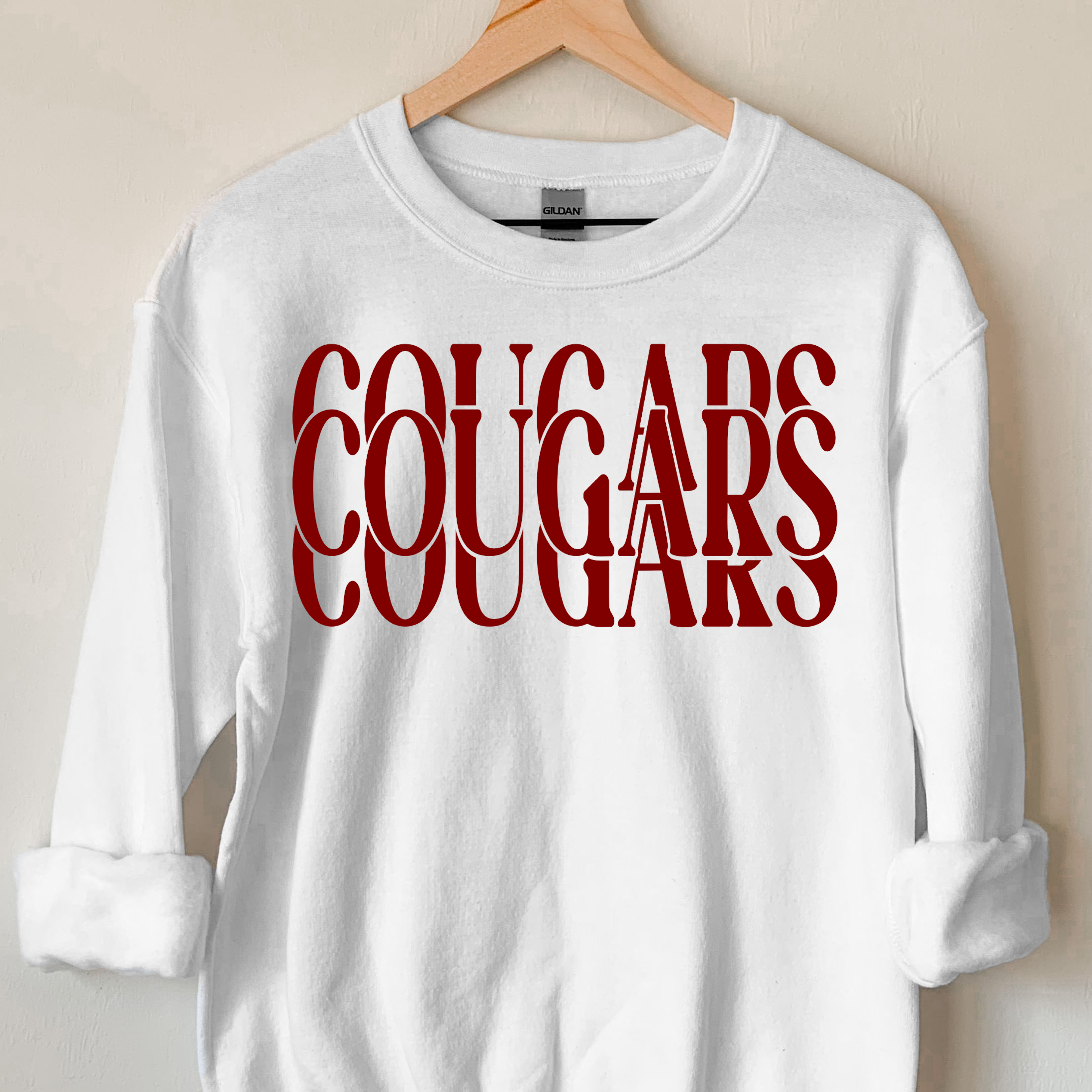 Cougars Casino DTF Print