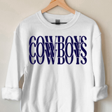 Cowboys Casino DTF Print