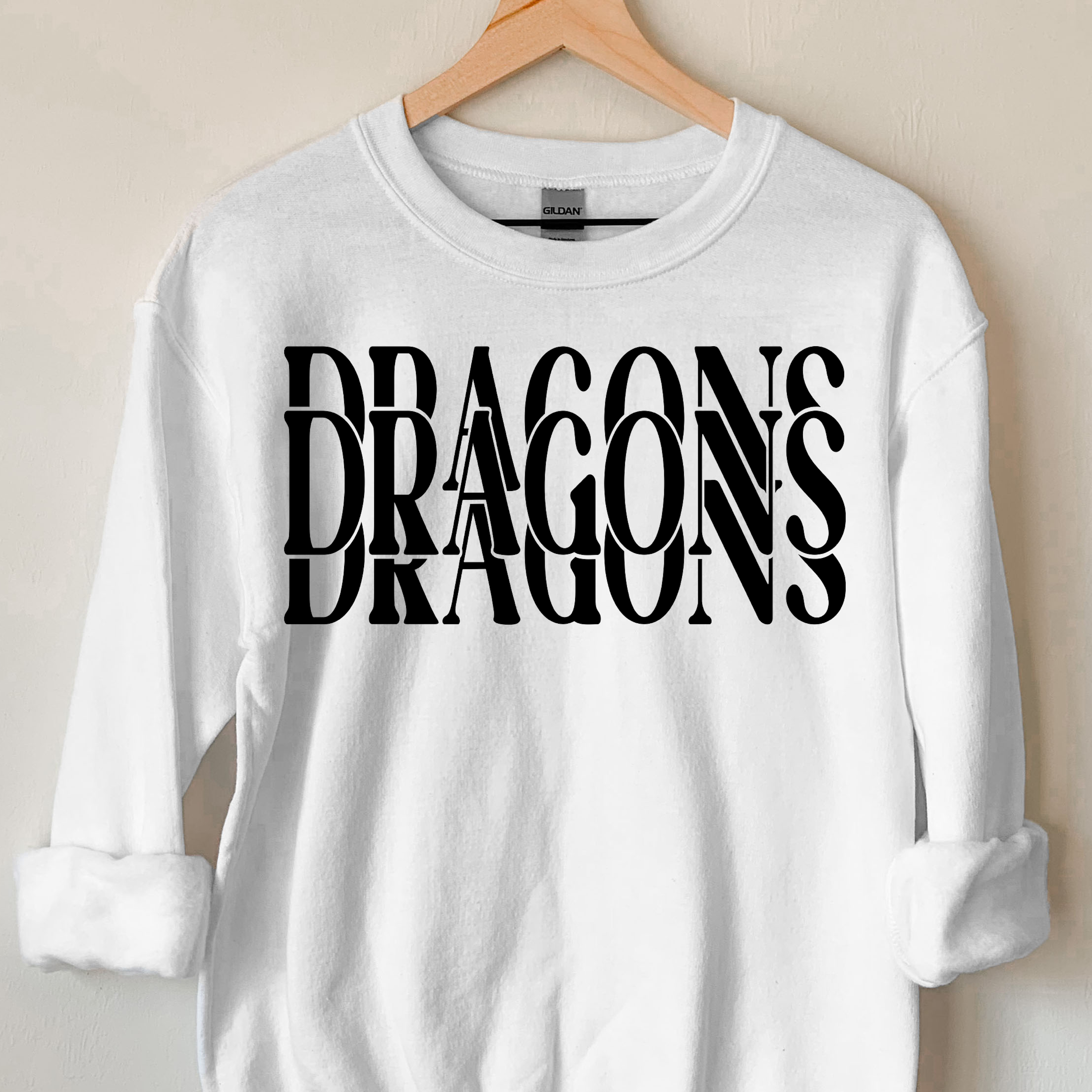 Dragons Casino DTF Print