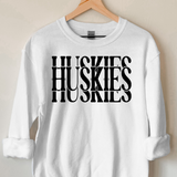 Huskies Casino DTF Print