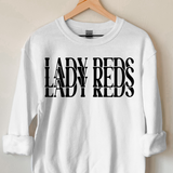 Lady Reds Casino DTF Print
