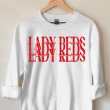Lady Reds Casino DTF Print