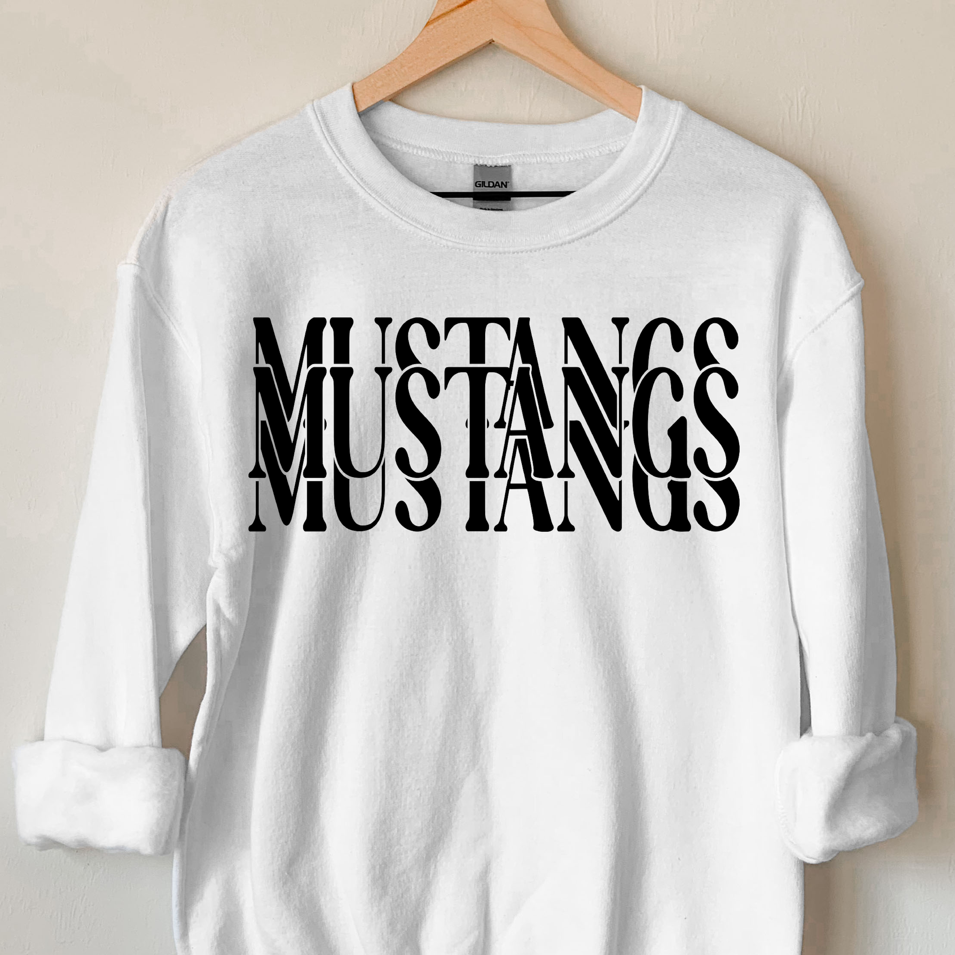 Mustangs Casino DTF Print