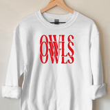 Owls Casino DTF Print