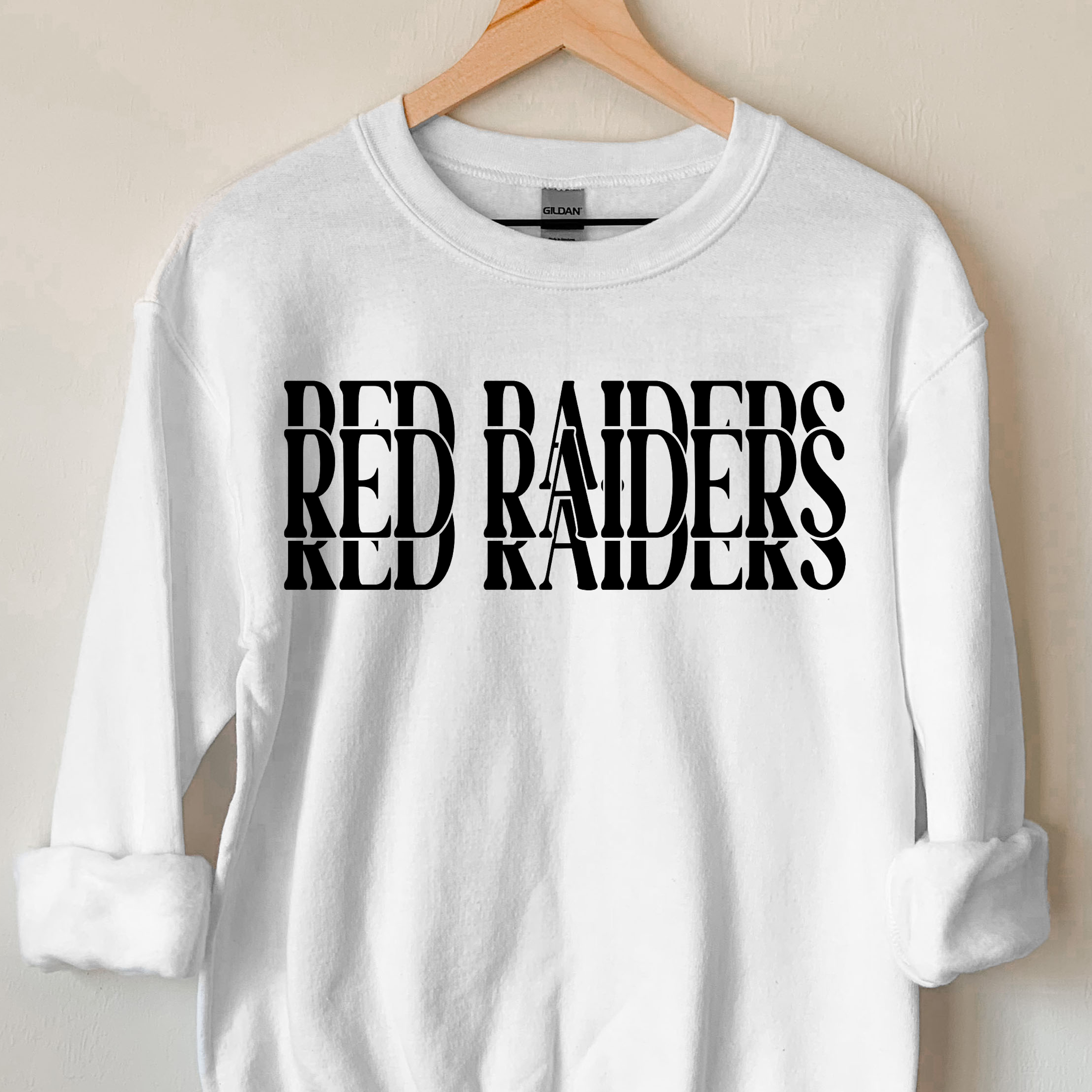 Red Raiders Casino DTF Print