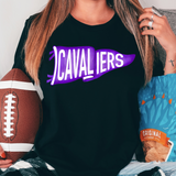 Cavaliers Watercolor Pennant DTF Print