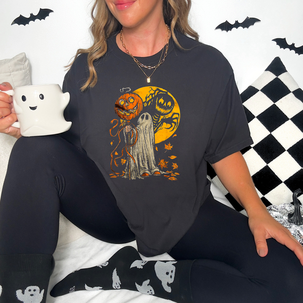 Pumpkins Ghost DTF Print