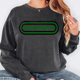 Wildcats Retro Team Oval DTF Print