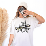 Buccaneers Checker Star Trio DTF Print