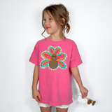 Turkey Dots Outline DTF Print
