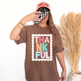Thankful Colorblock DTF Print