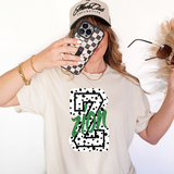 Zion Dalmation Glitter DTF Print