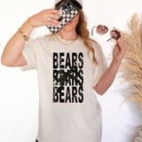 Bears Repeating with Bow DTF Print