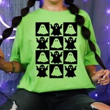 Ghost Checker Pattern DTF Print