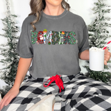 Bombers Christmas Doodle DTF Print