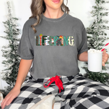 LifeSpring Christmas Doodle DTF Print