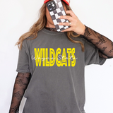Wildcats Wayne State Two Tone DTF Print