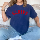 Saints Upside Down Arch Varsity Team DTF Print
