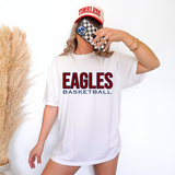 Eagles Basketball Two Tone Teams DTF Print