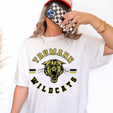 Trumann Wildcats Circle Team DTF Print