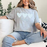 Chaos Checker Heart Trio DTF Print