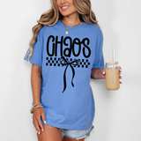 Chaos Simple Bow Checker DTF Print