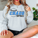 Chaos Softball 01 DTF Print
