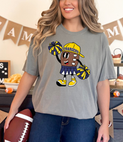 Chargers Football Girl DTF Print