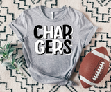 Chargers TUX deluxe dtf print