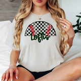 Loftis Checker Baseball Custom Name DTF Print