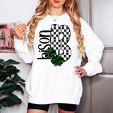 Bison Checker Cheer DTF Print