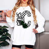 Canes Checker Cheer DTF Print