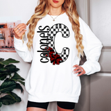 Colonels Checker Cheer DTF Print