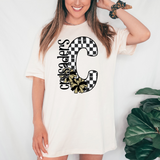 Crusaders Checker Cheer DTF Print
