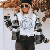 Checkered Pumpkin Fall  DTF Print