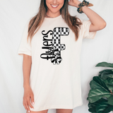 Flyers Checker Cheer DTF Print