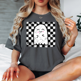 Checker Ghost DTF Print