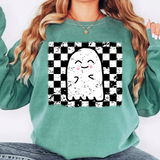 Checker Ghost DTF Print
