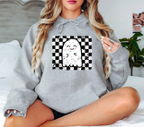 Checker Ghost DTF Print