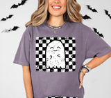 Checker Ghost DTF Print