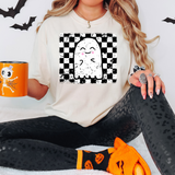 Checker Ghost DTF Print