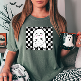 Checker Ghost DTF Print